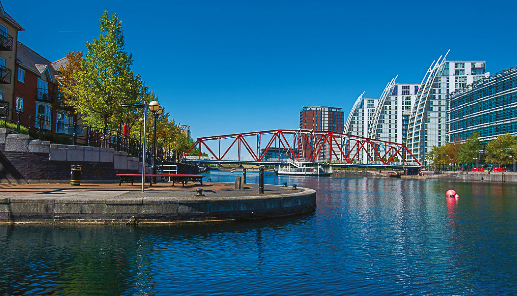 Detroit Bridge at Salford Quays